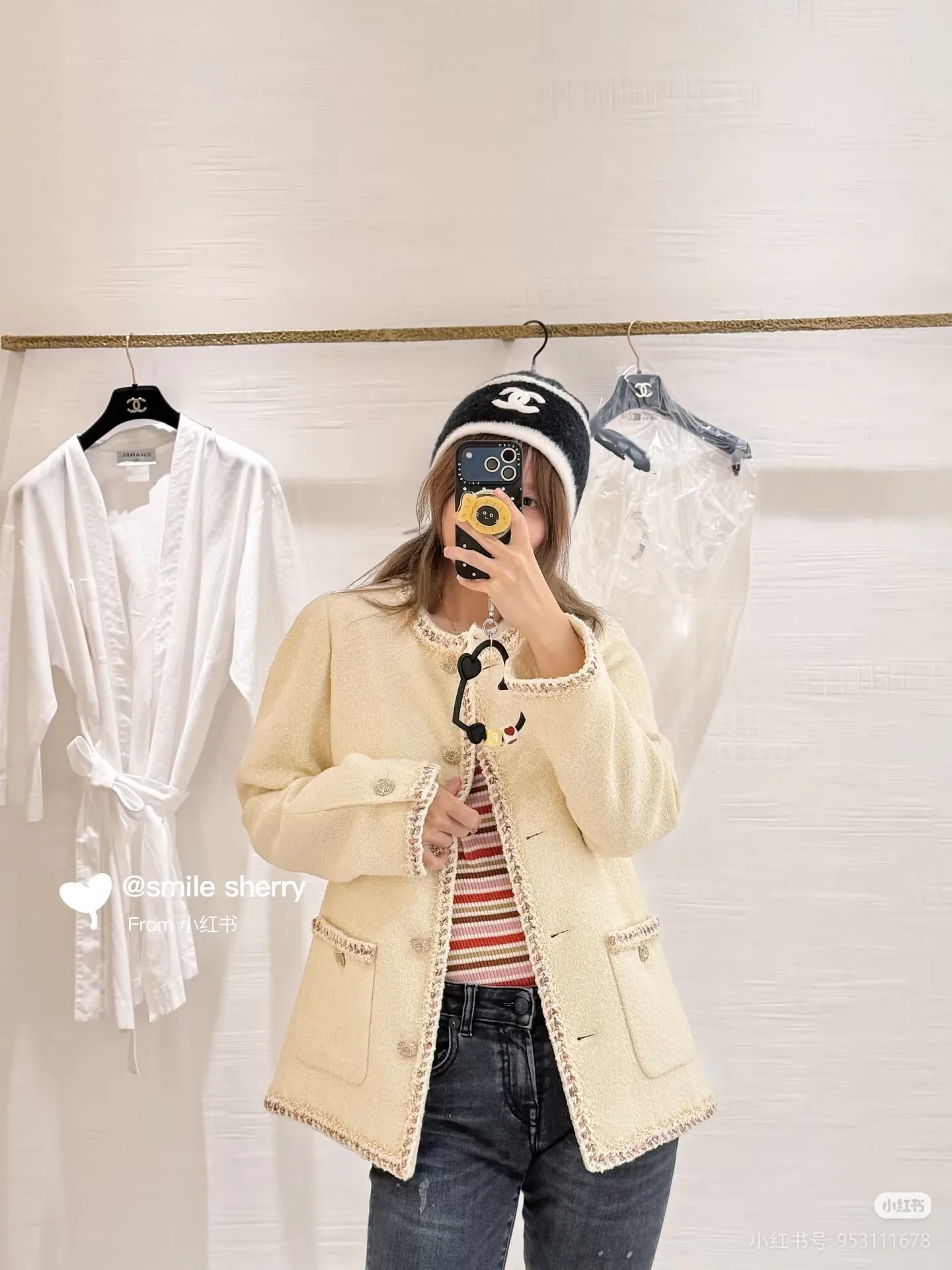 Куртки И Пуховики Женские Chanel 902274