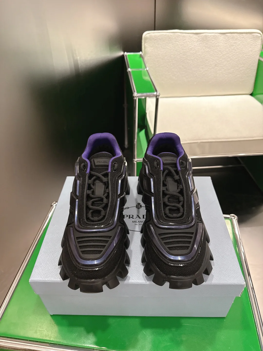 Кроссовки Мужские Prada 809146