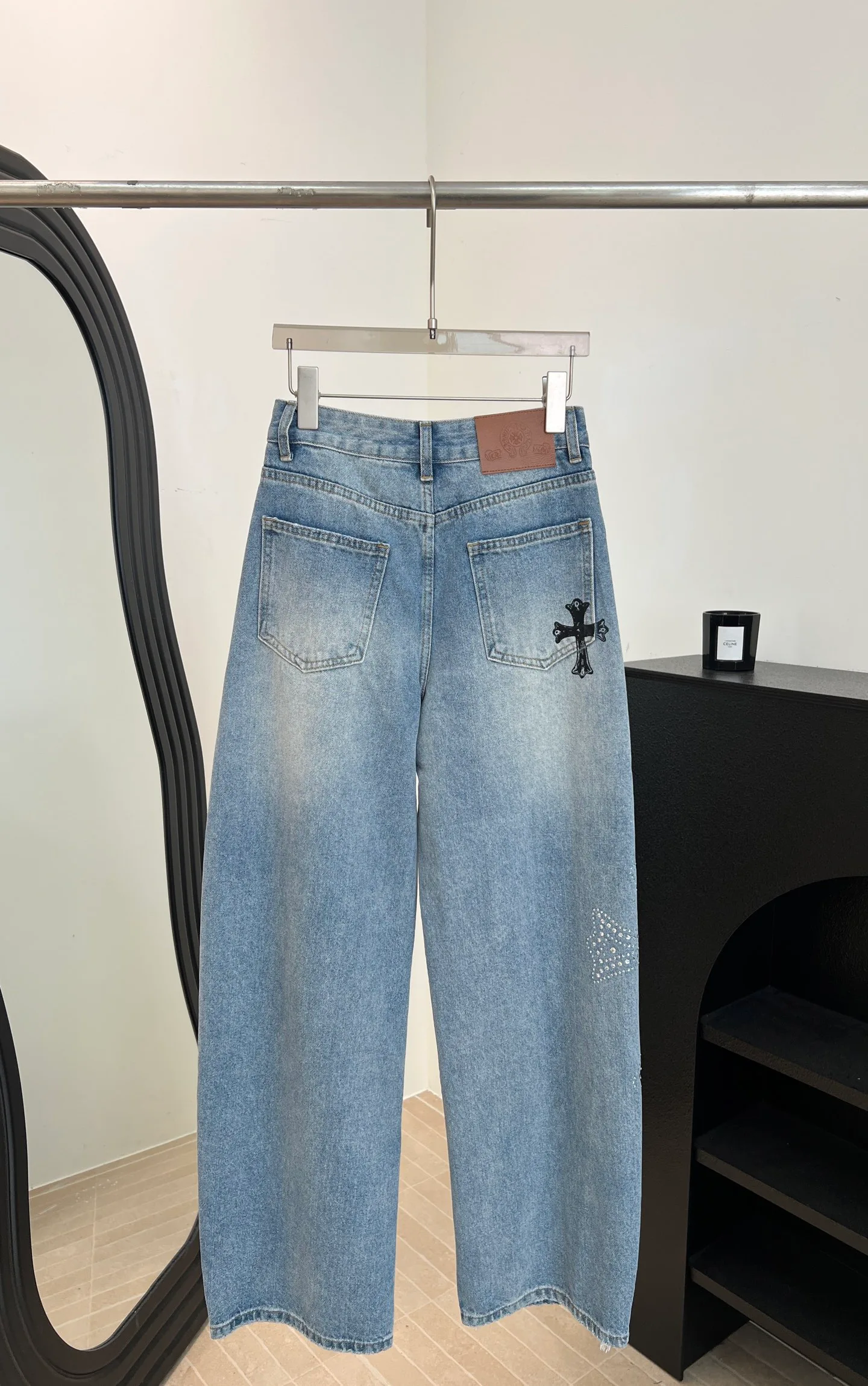 Брюки Женские Chrome Hearts 11645806