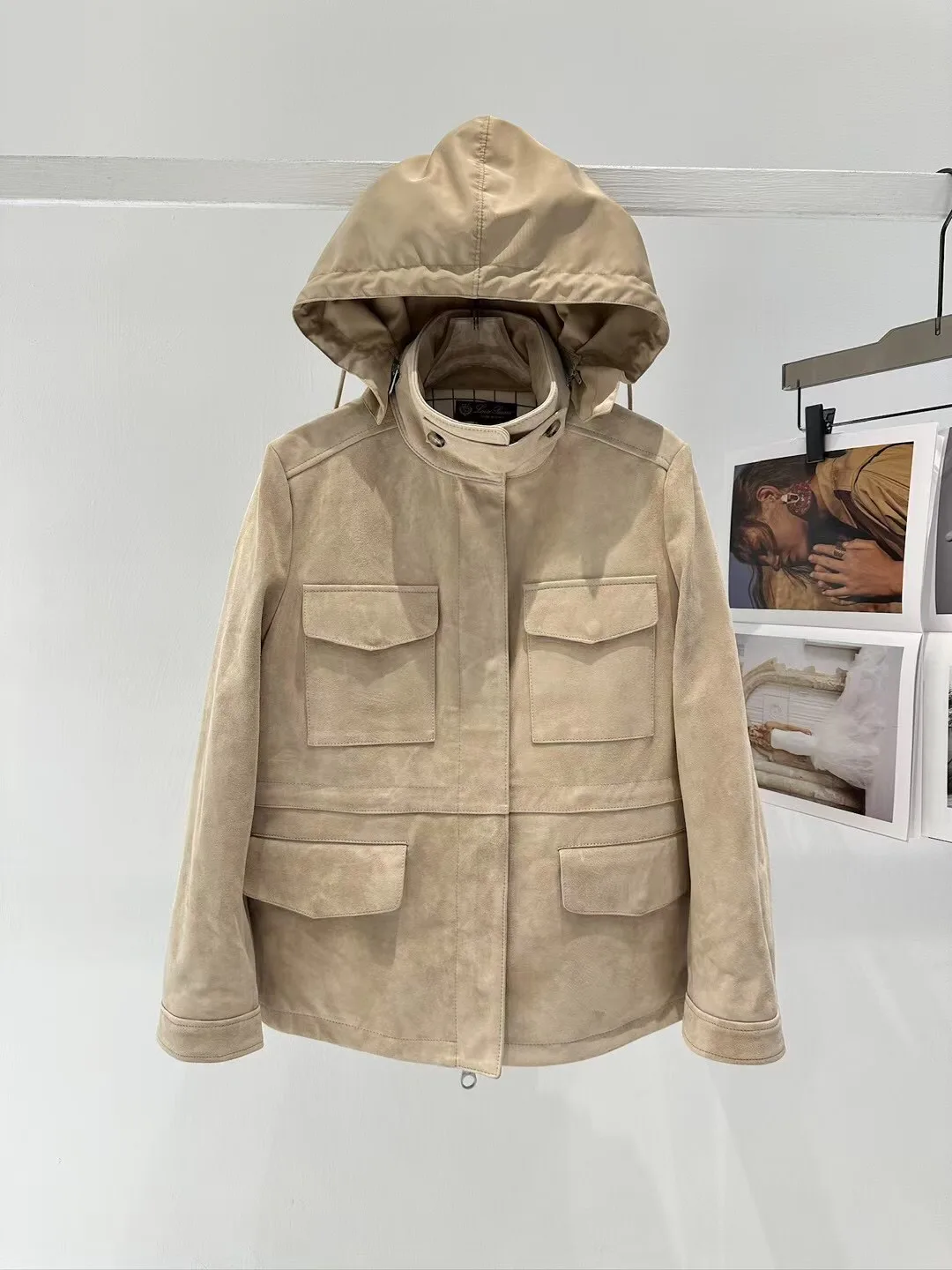 Кожаные Куртки И Дублёнки Женские Loro Piana 11700606