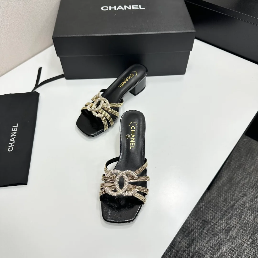 Босоножки Женские Chanel 9651902