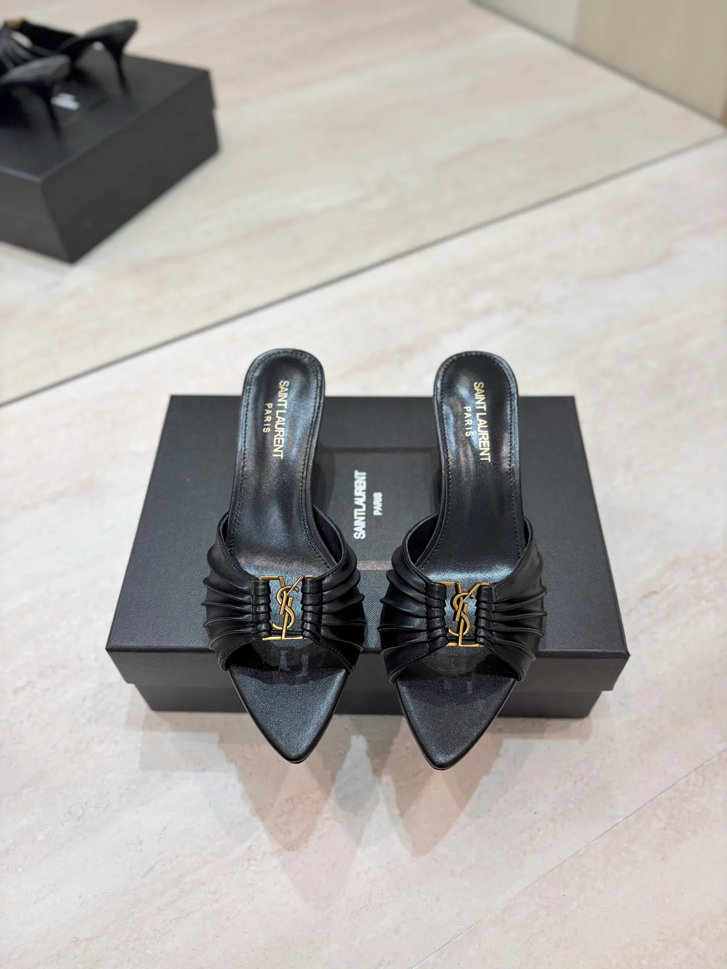Мюли И Сабо Женские Saint Laurent 17476042