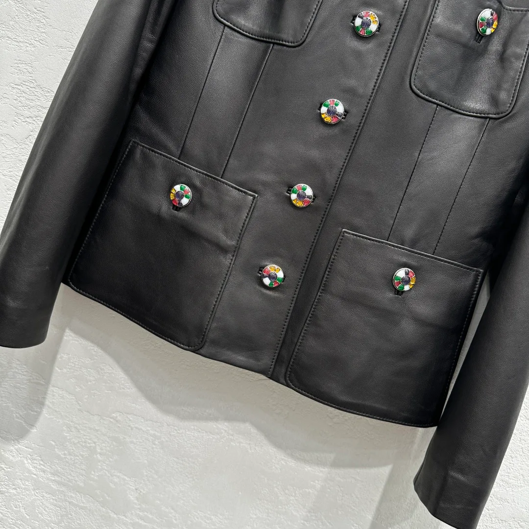 Кожаные Куртки И Дублёнки Женские Chanel 11544769