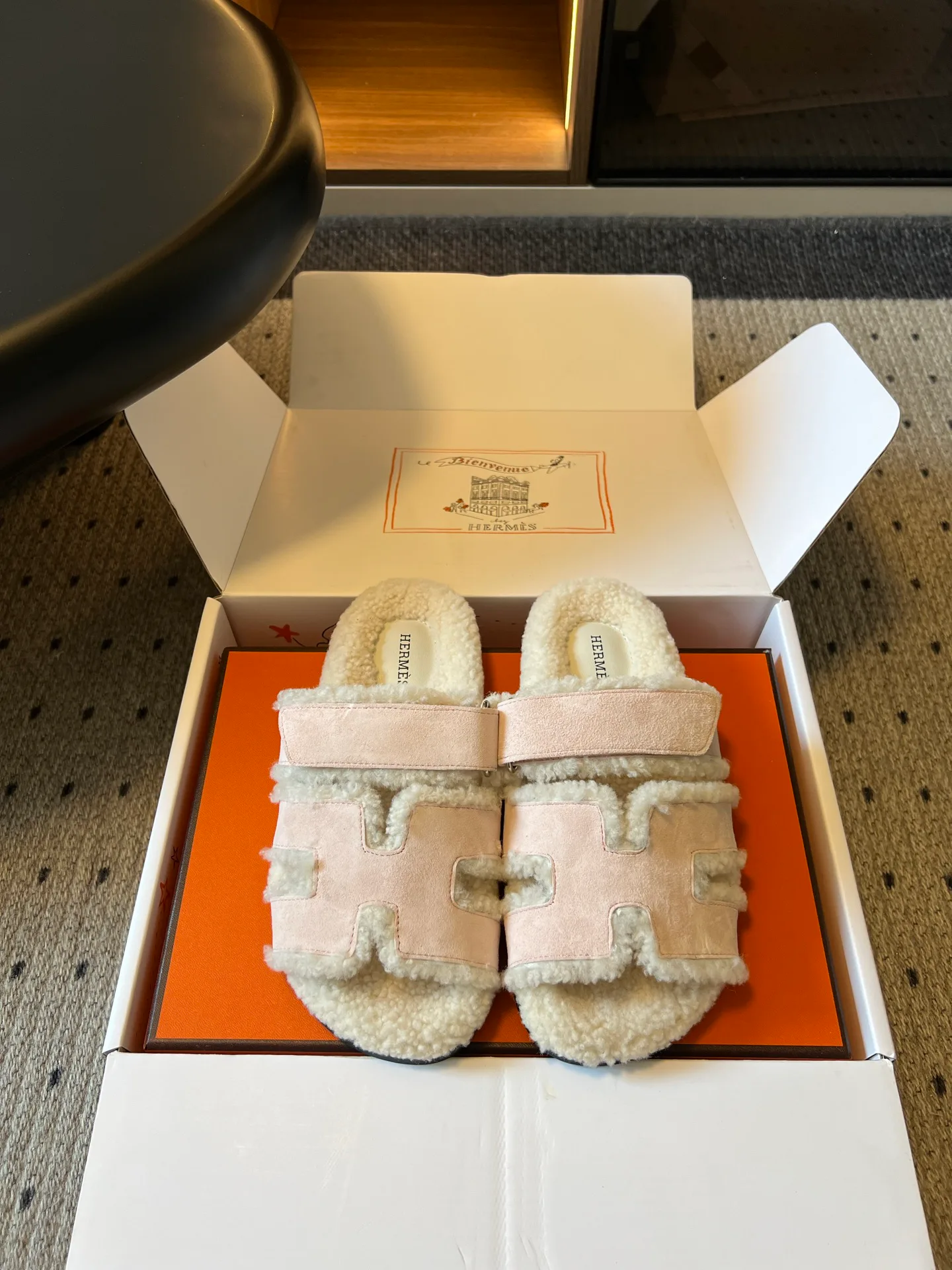 Тапочки Женские Hermes 18142797