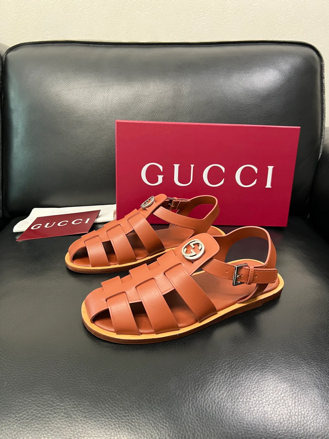 Сандалии Мужские Gucci 13568836