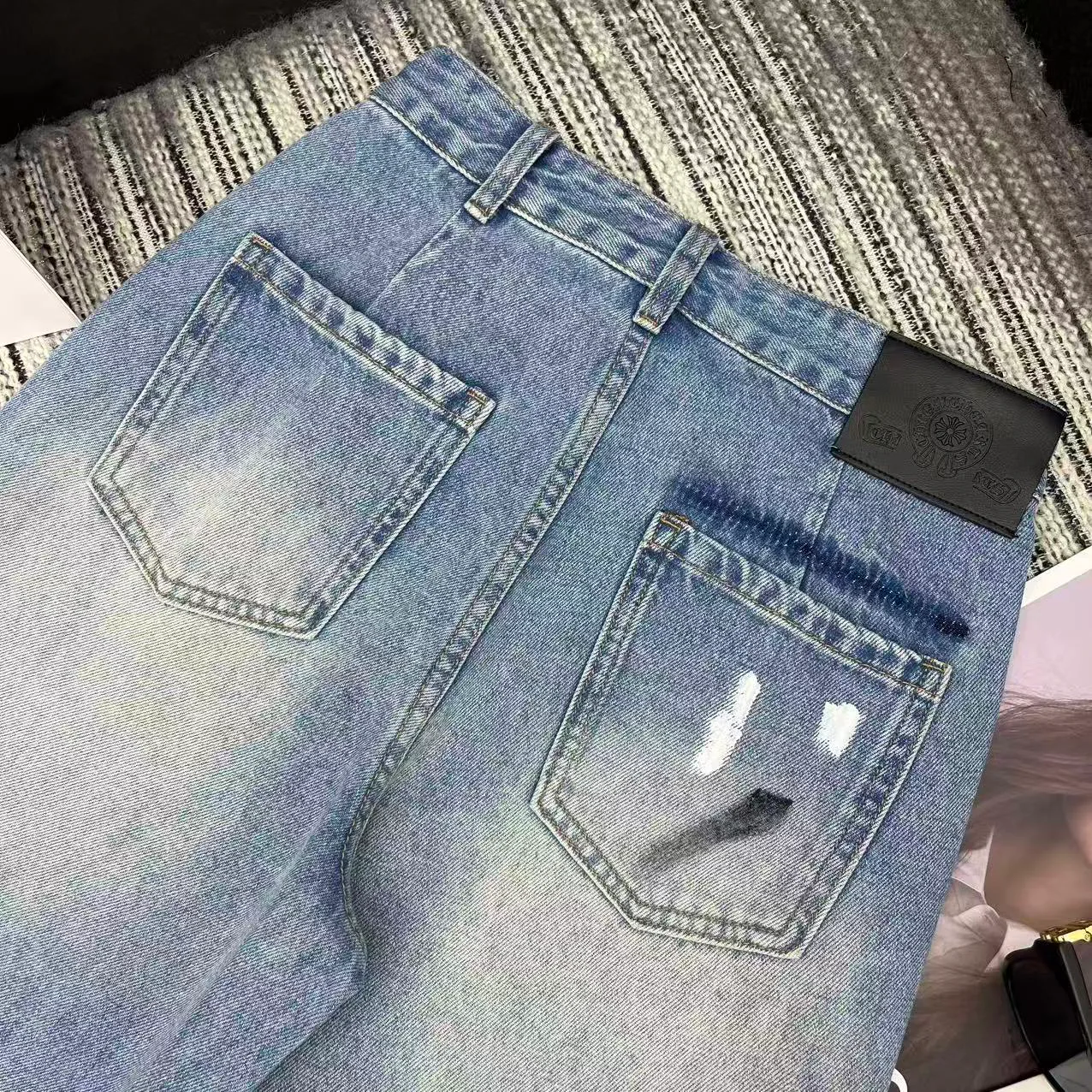 Джинсы Женские Chrome Hearts 11389594