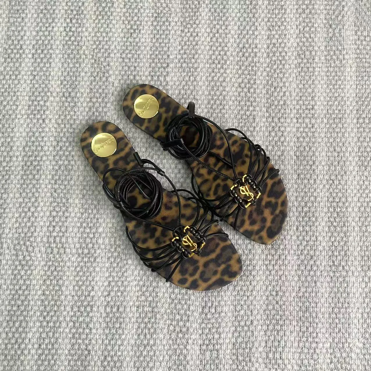 Сандалии Женские Saint Laurent 24275