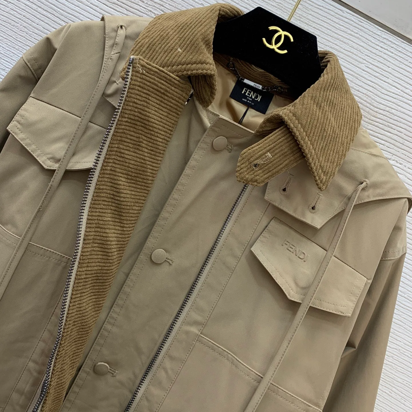 Куртки И Пуховики Мужские Fendi 1565151