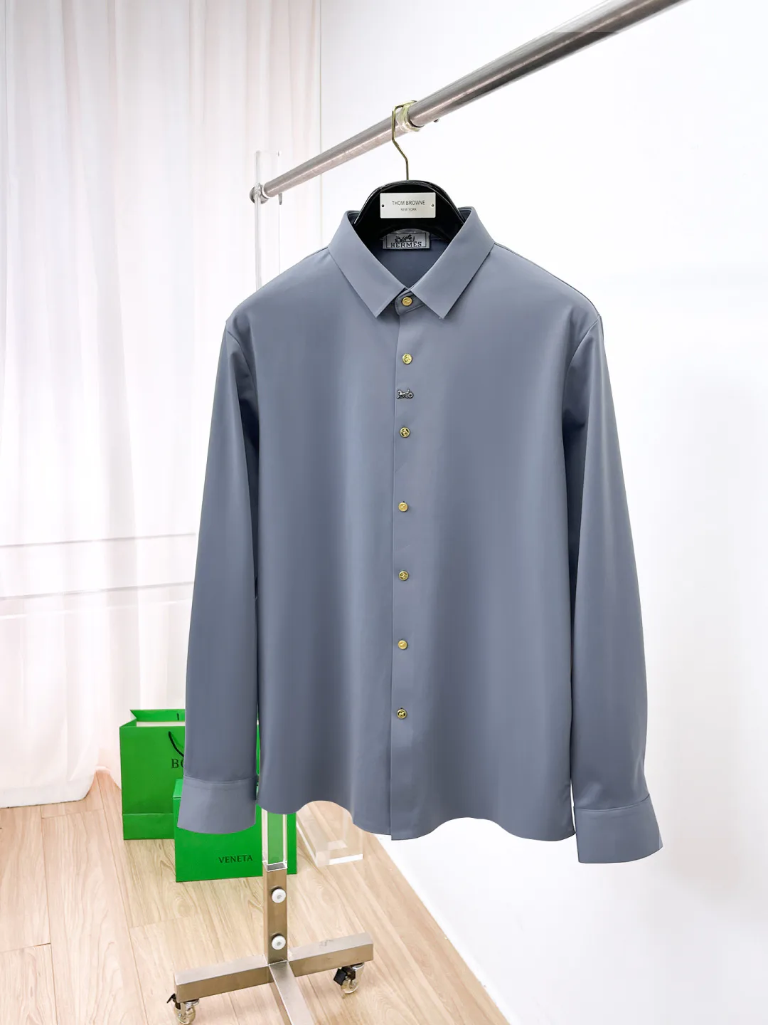 Рубашки Мужские Hermes 18706389