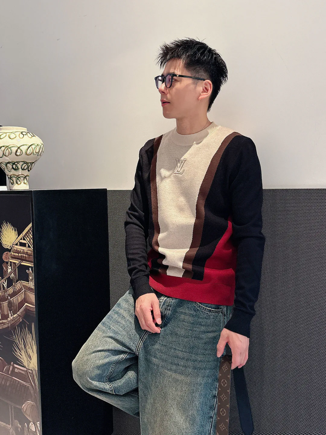 Джемперы И Свитеры Мужские Louis Vuitton 18097552