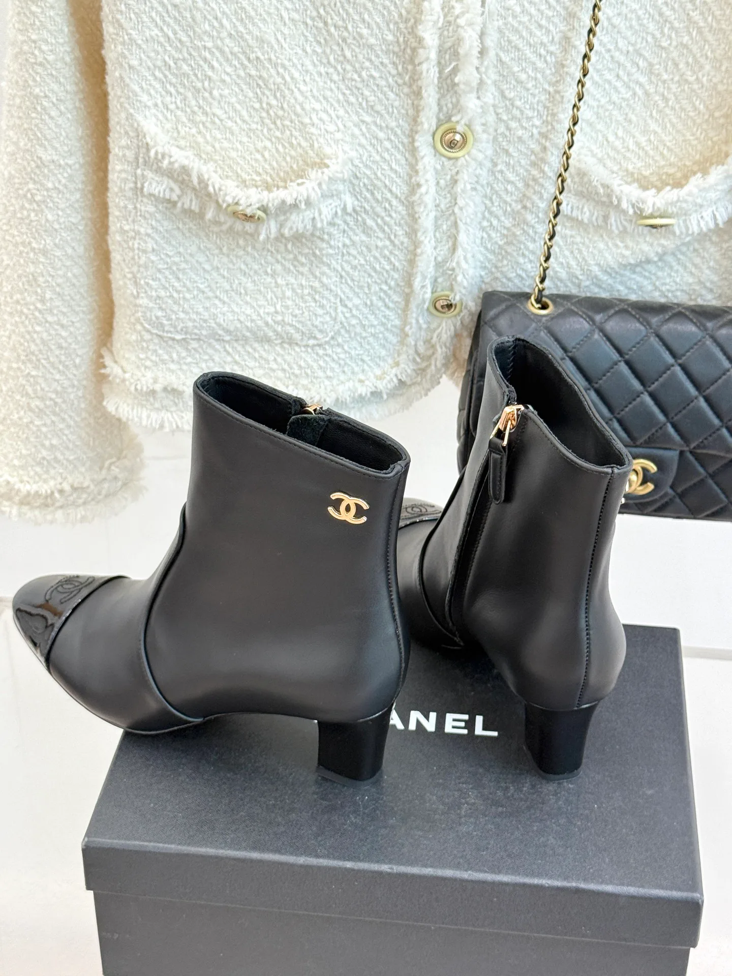 Ботильоны Женские Chanel Ботильоны Женские Chanel