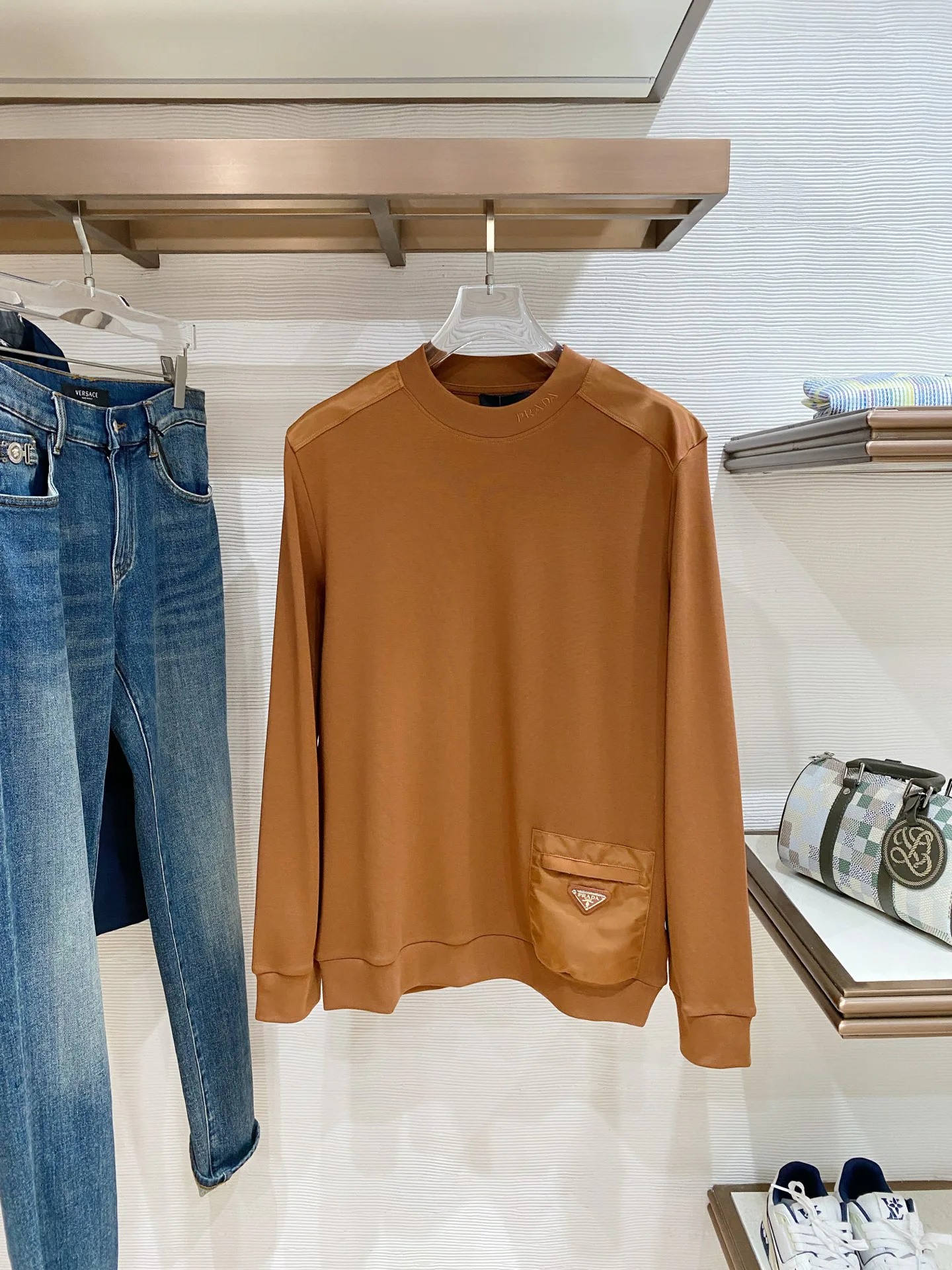 Лонгсливы Мужские Prada 452559