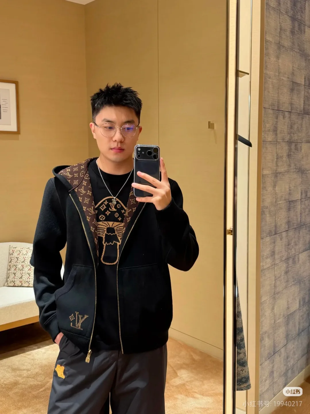 Куртки И Пуховики Мужские Louis Vuitton 852224