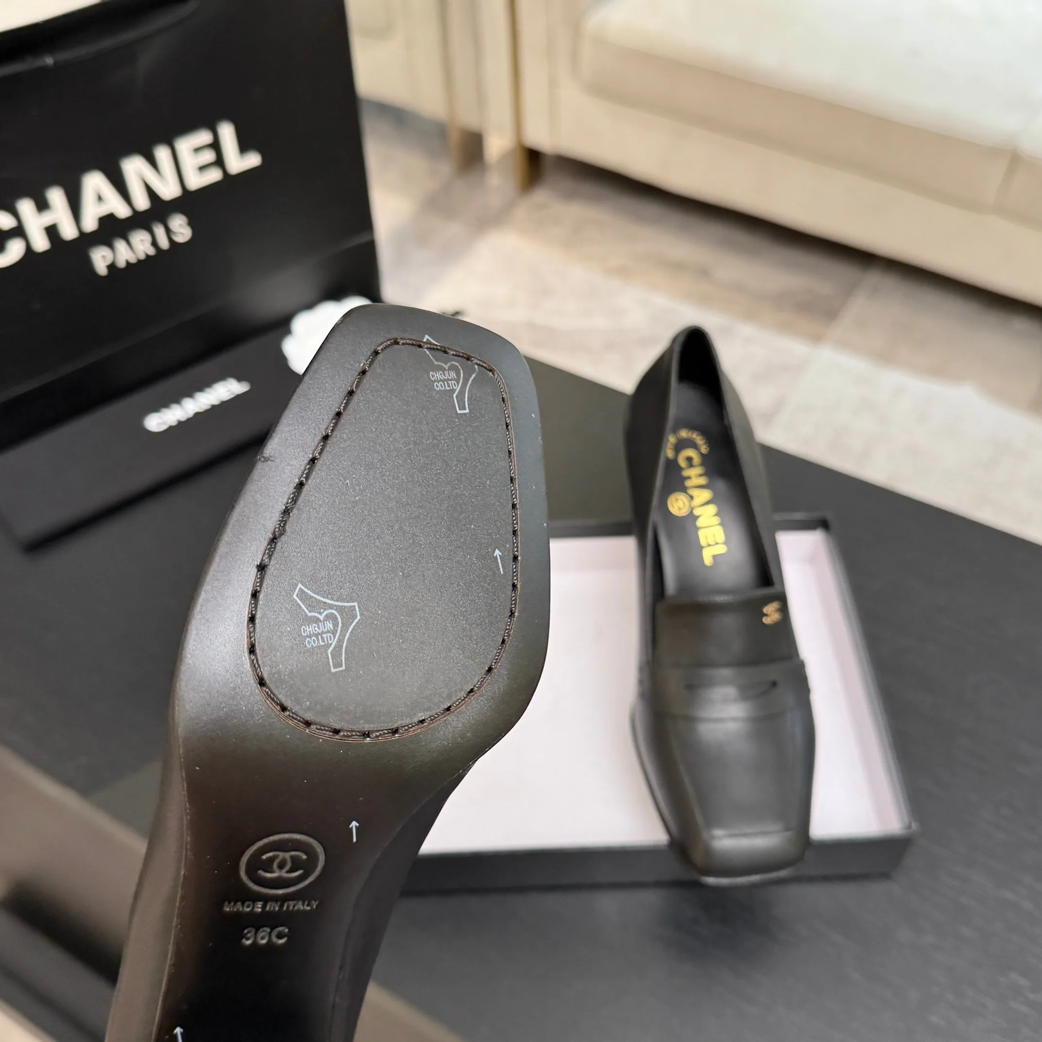 Лоферы И Мокасины Женские Chanel 18063089
