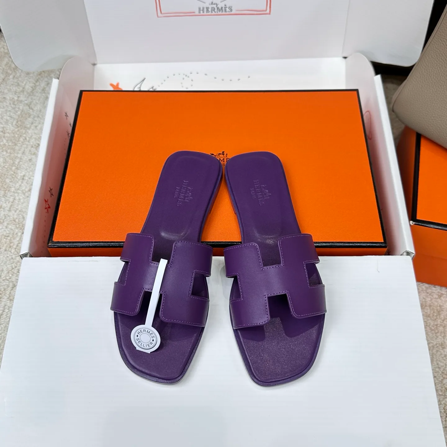 Шлепанцы Женские Hermes 3043248