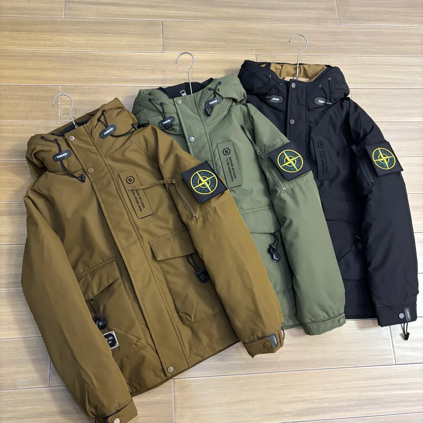 Куртки И Пуховики Мужские Stone Island 435196