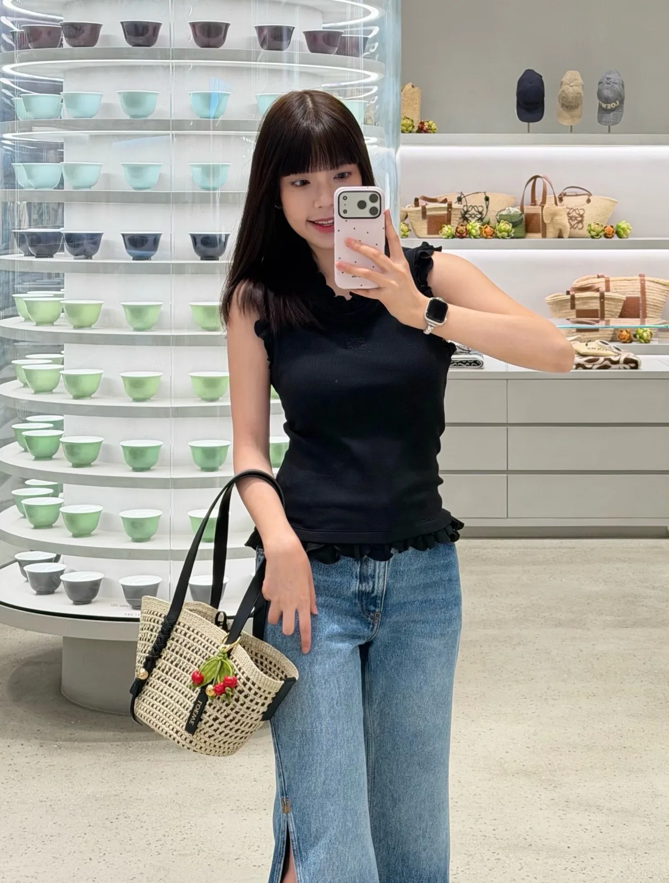 Джинсы Женские Loewe 17996182