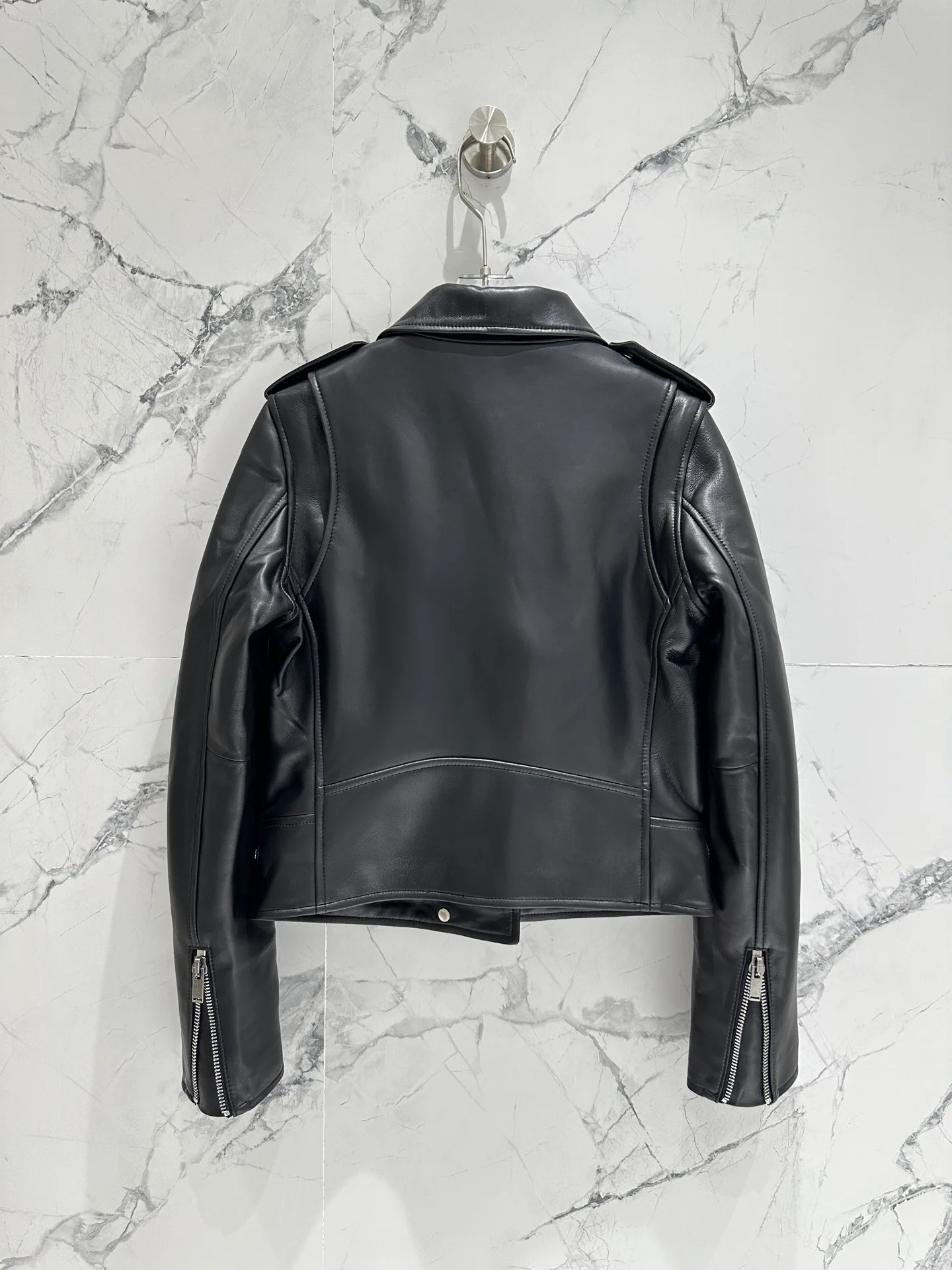 Кожаные Куртки И Дублёнки Женские Saint Laurent 11484154