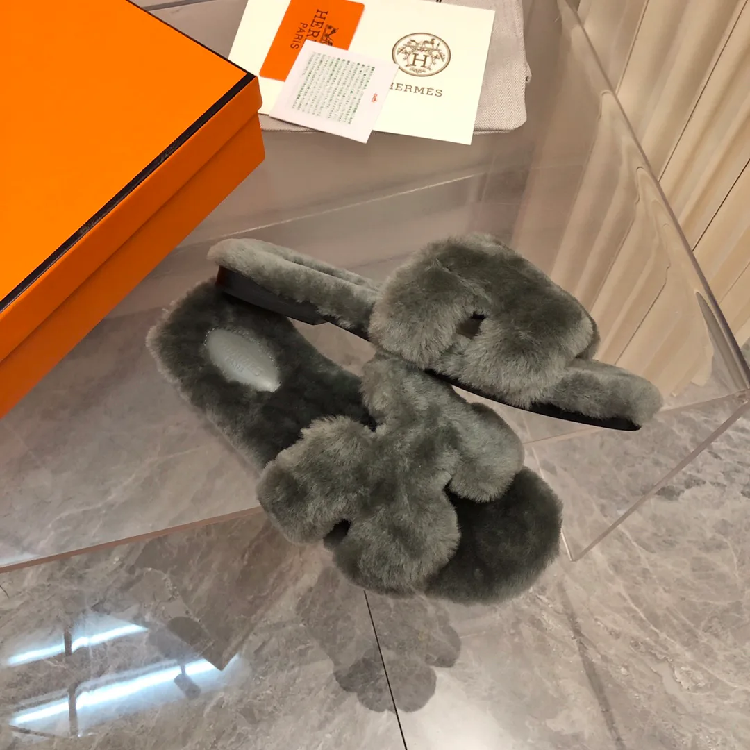 Тапочки Женские Hermes 17977368