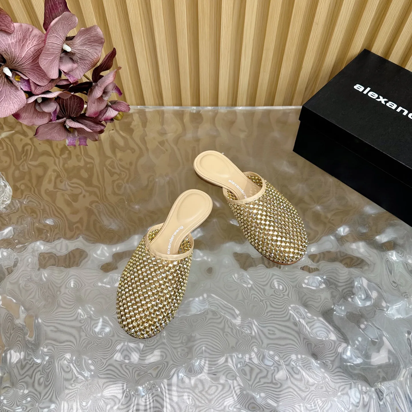 Шлепанцы Женские Alexander Wang 31103