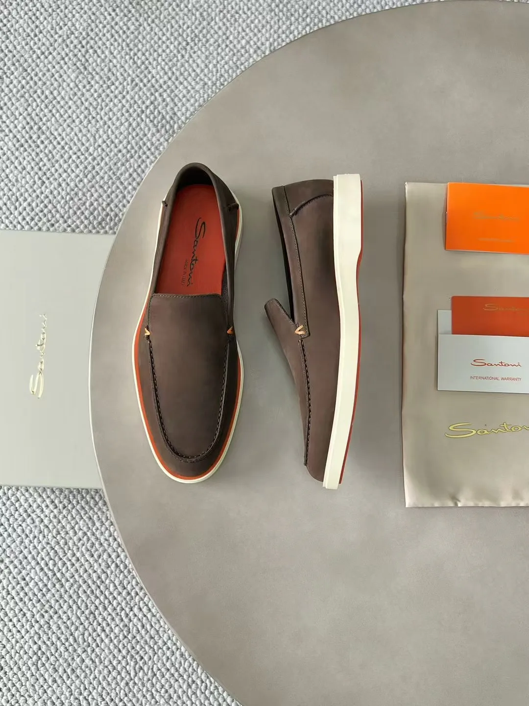 Лоферы Мужские Santoni 347129