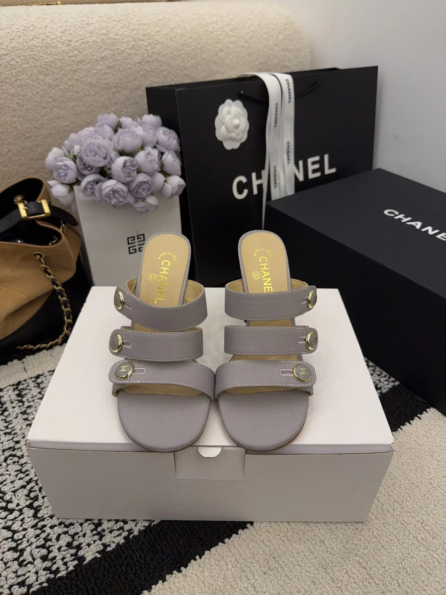 Босоножки Женские Chanel 403269