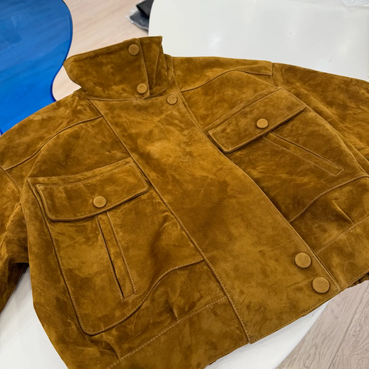 Кожаные Куртки И Дублёнки Женские Saint Laurent 11484167