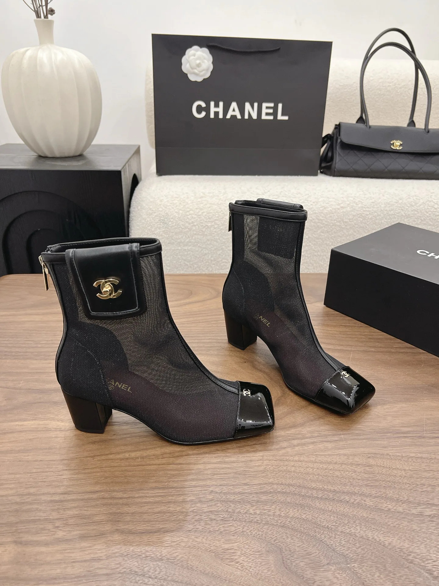 Ботильоны Женские Chanel 17749602