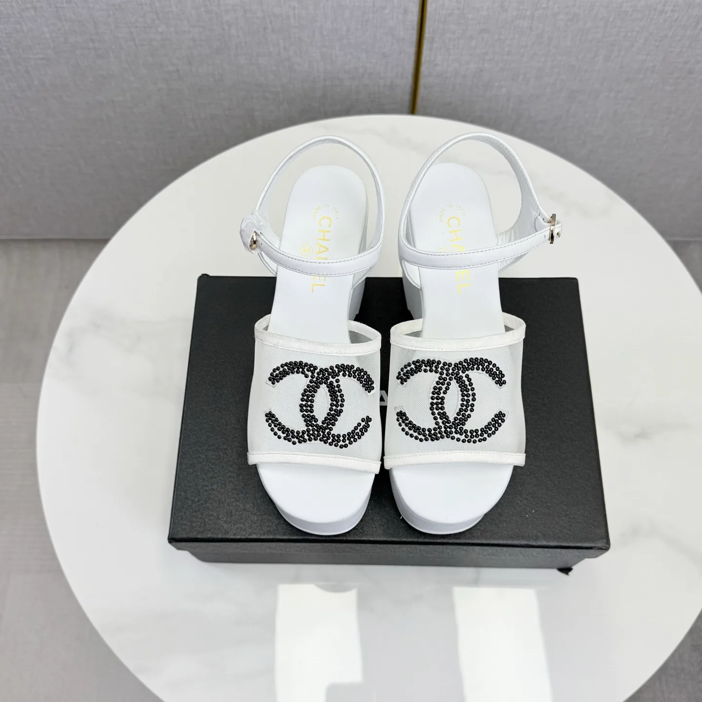 Босоножки Женские Chanel 5163215