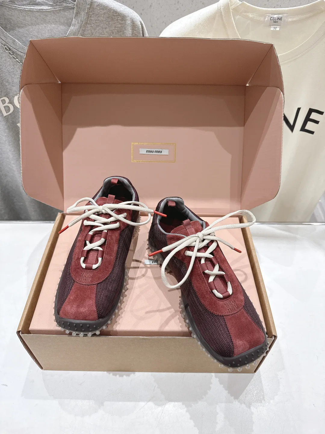 Кроссовки Женские Miu Miu 17057028