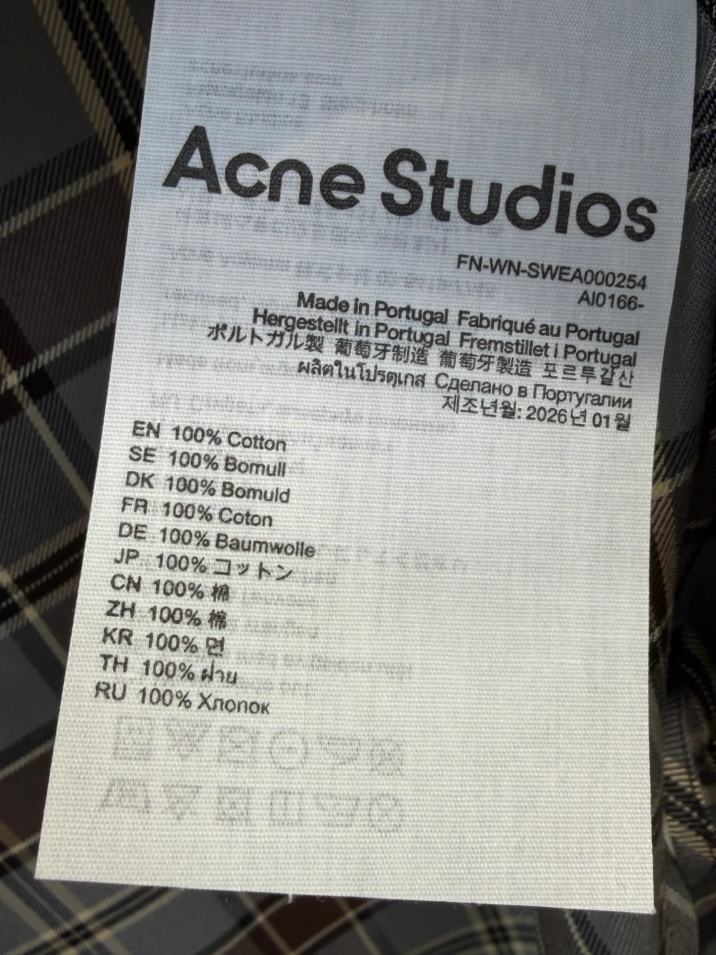 Рубашки Женские Acne Studios 19480516