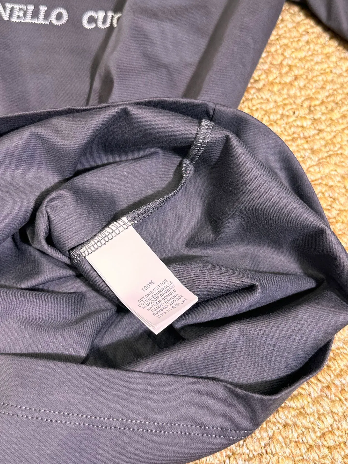 Футболки Мужские Brunello Cucinelli 612486