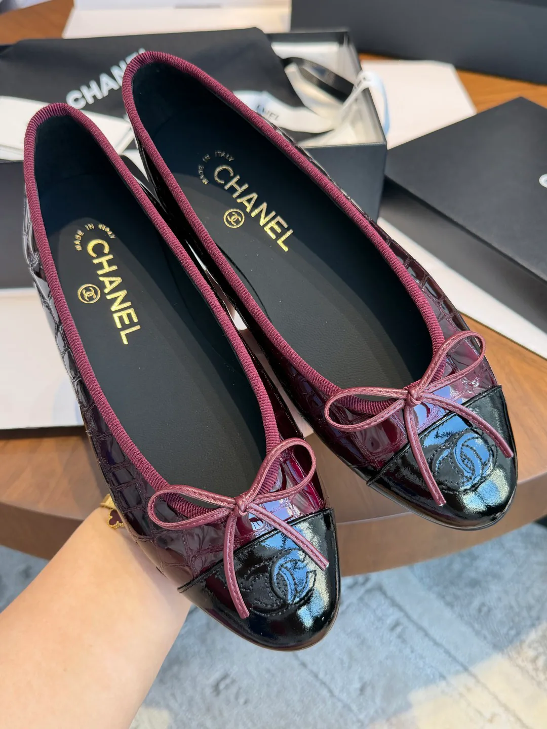 Балетки Женские Chanel 17480188