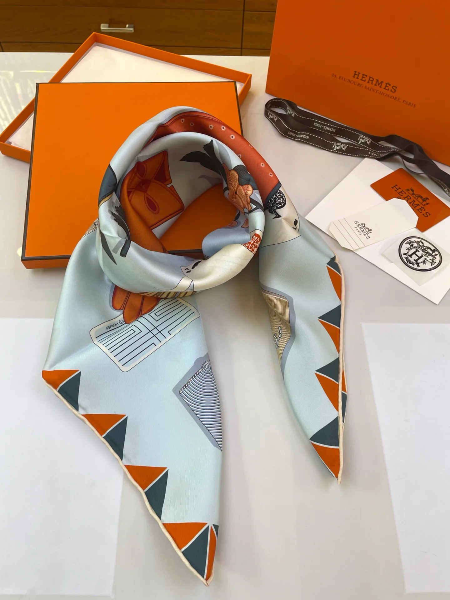 Платки Hermes 2643456