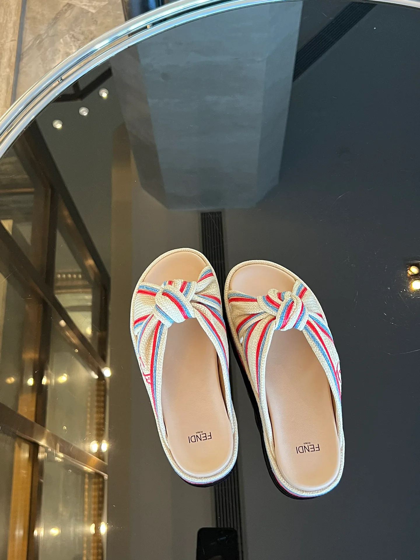 Шлепанцы Женские Fendi 22515