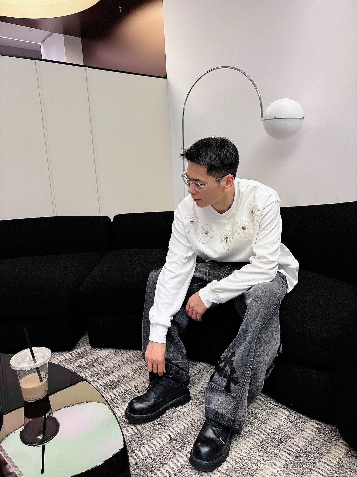 Свитшоты И Худи Мужские Chrome Hearts 787547