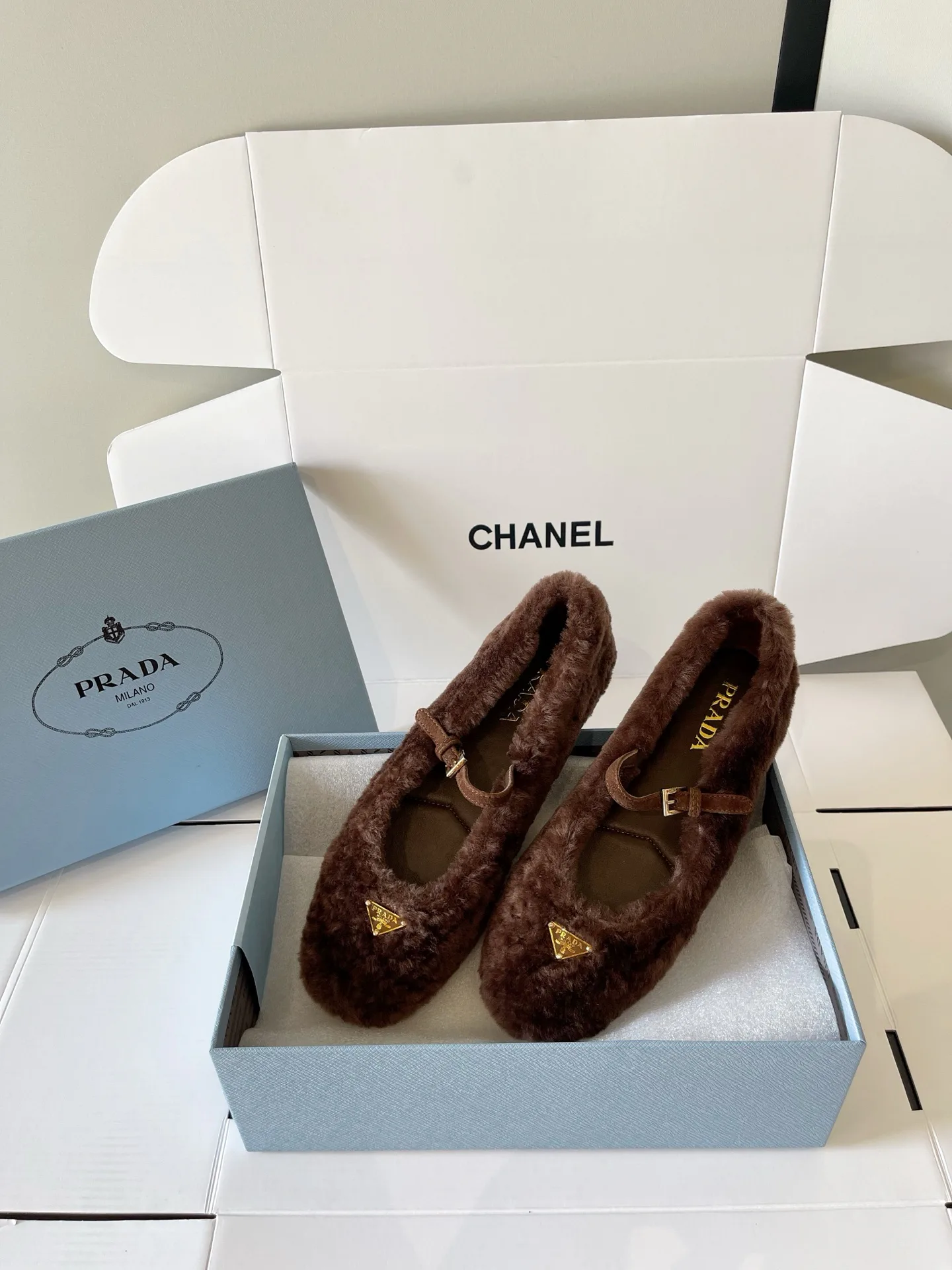 Балетки Женские Prada 18687091
