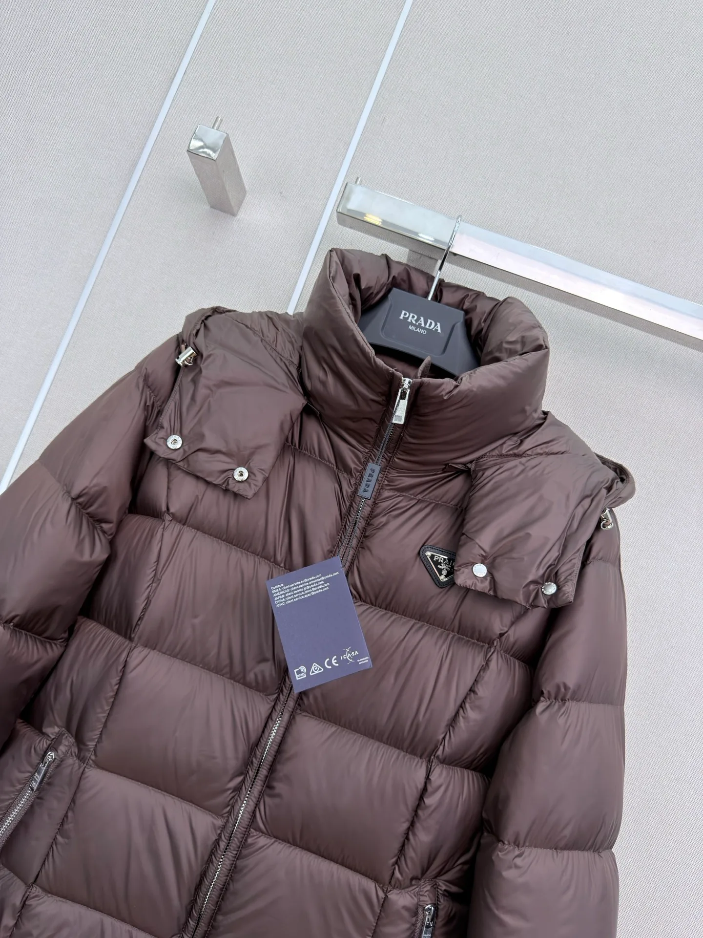 Куртки И Пуховики Женские Prada 18185813