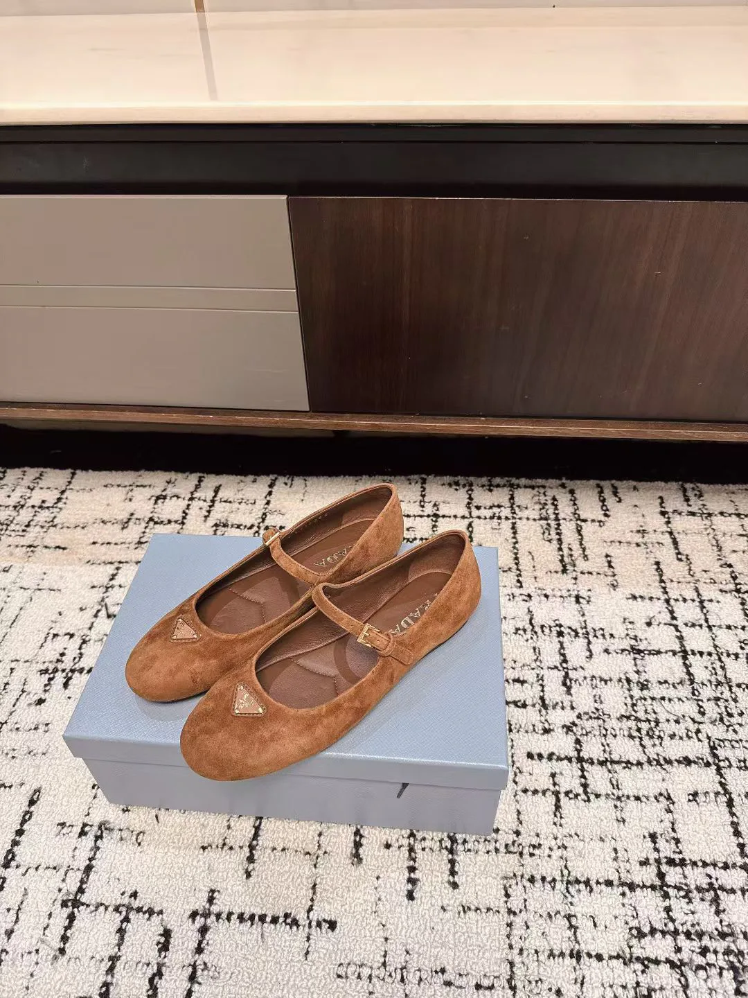 Балетки Женские Prada 786352