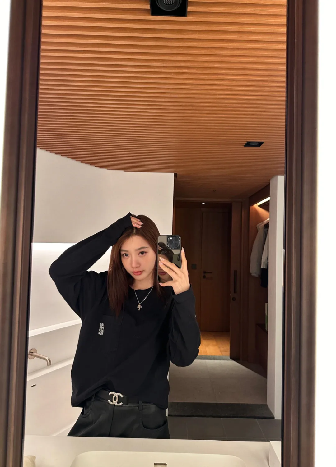 Лонгсливы Мужские Chrome Hearts 9854088