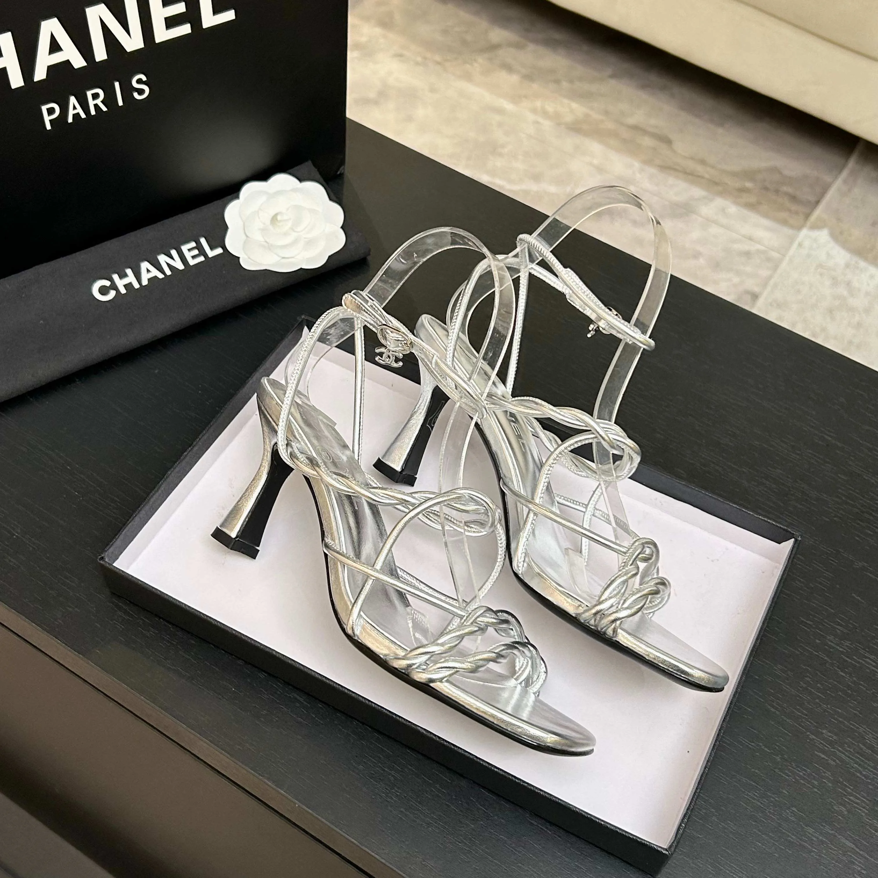 Босоножки Женские Chanel 11776663