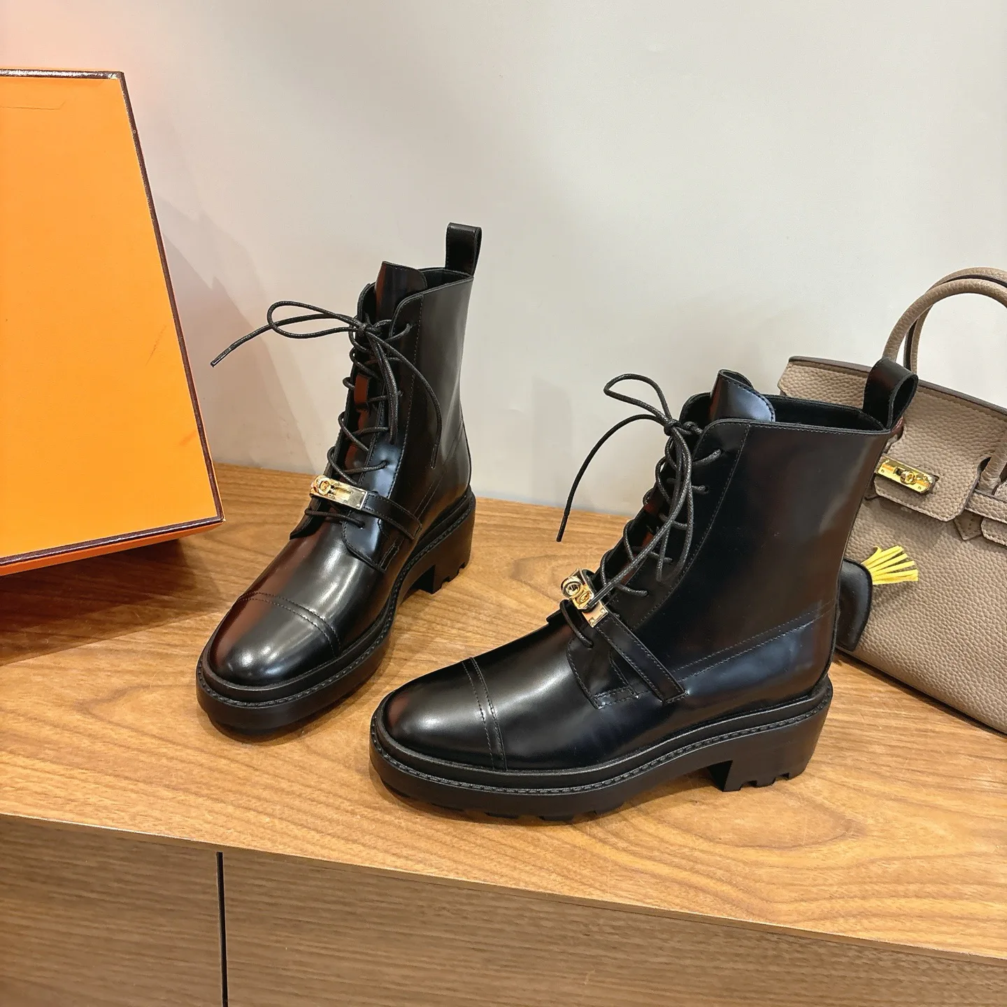 Ботинки Женские Hermes 805163