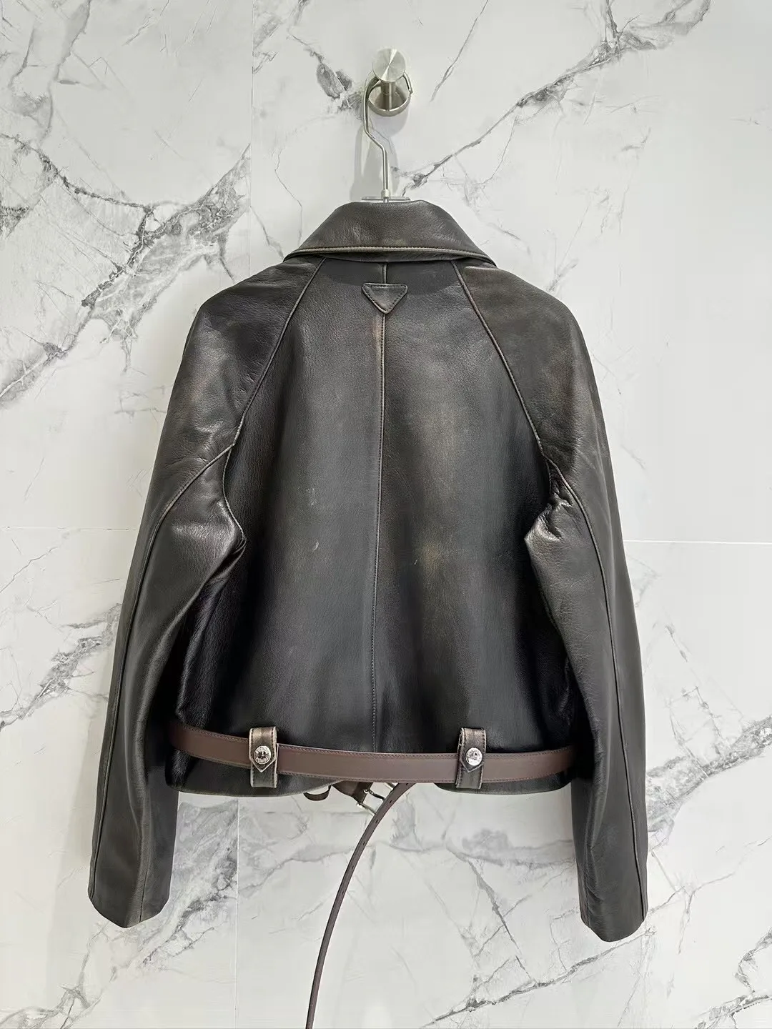 Кожаные Куртки И Дублёнки Женские Prada 13186430