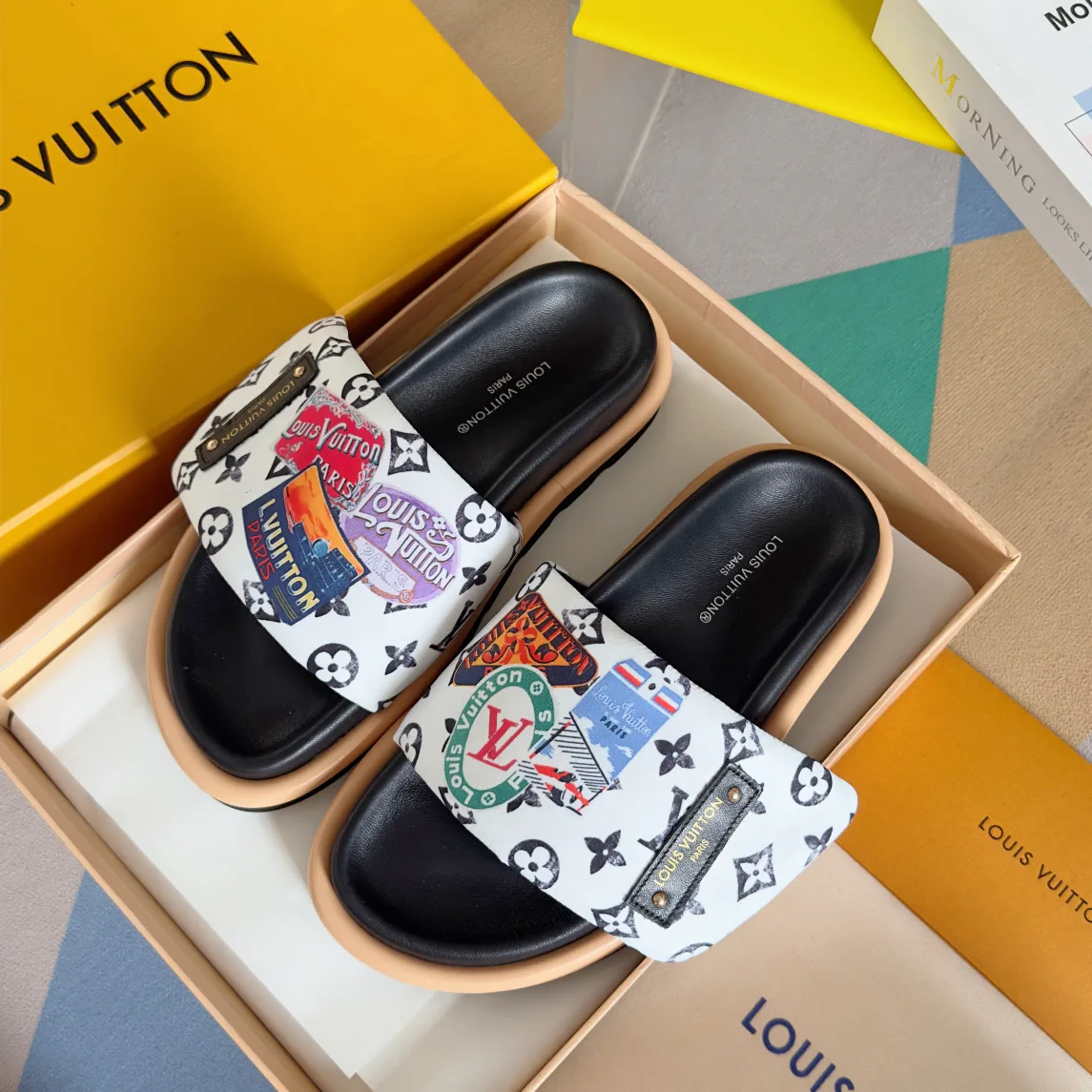 Шлепанцы Женские Louis Vuitton 14870