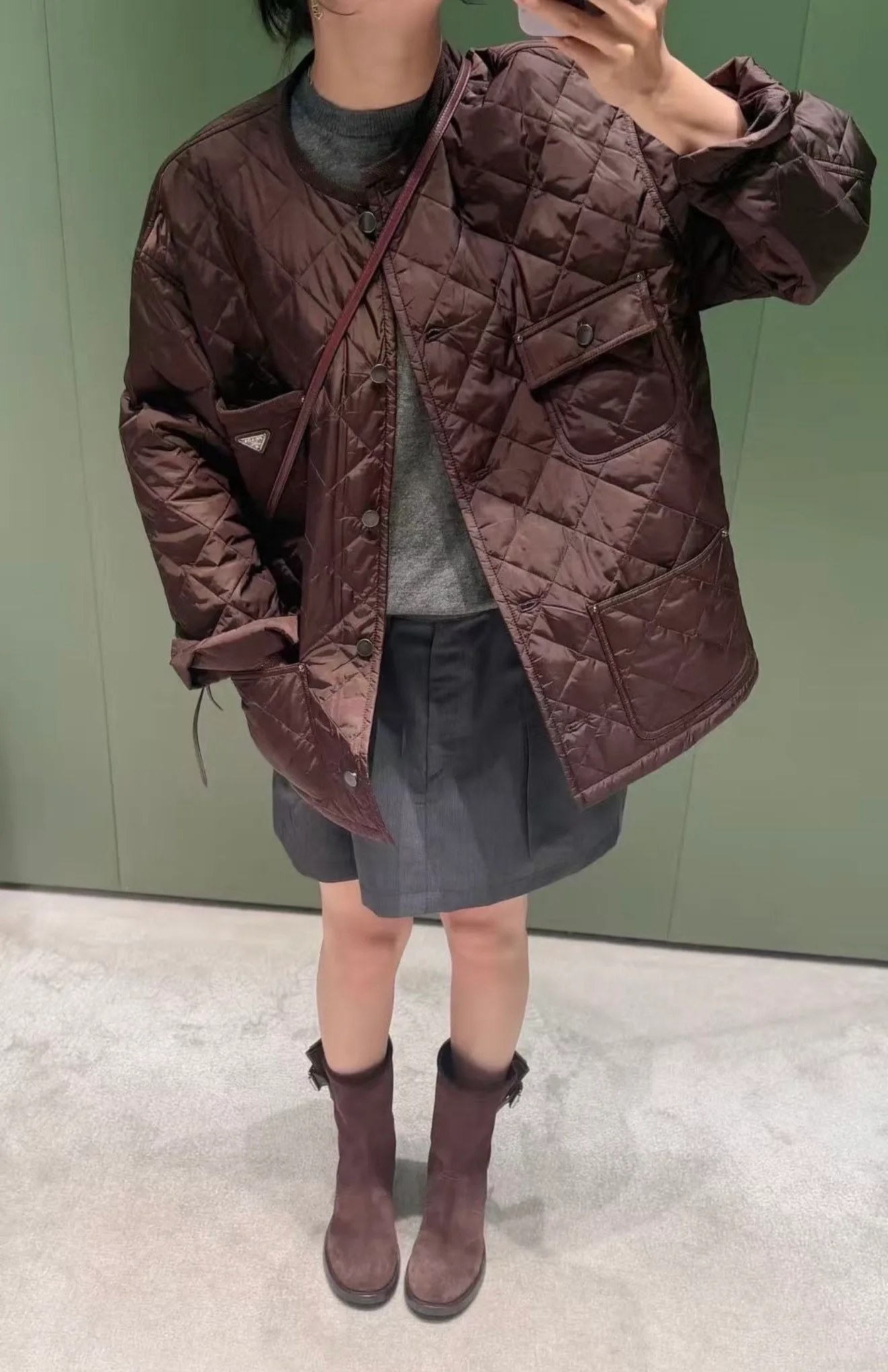 Куртки И Пуховики Женские Prada 18713369