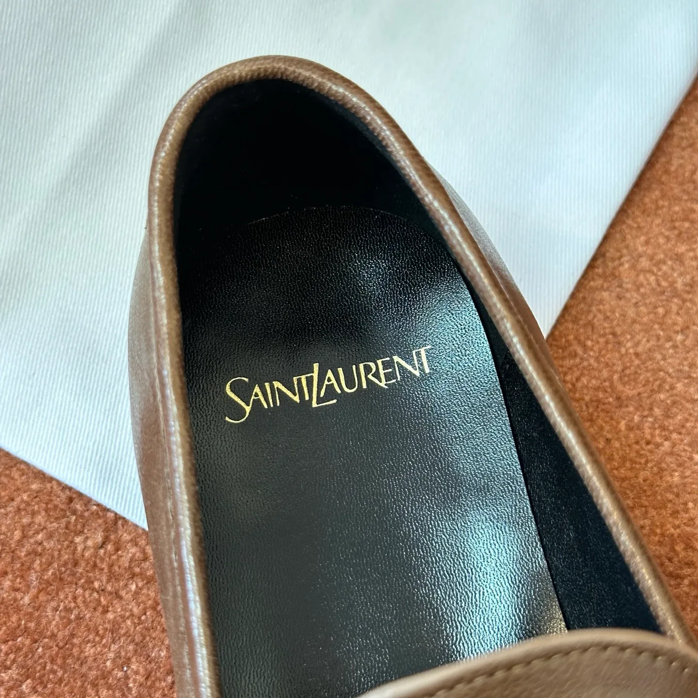 Лоферы Женские Saint Laurent 104172