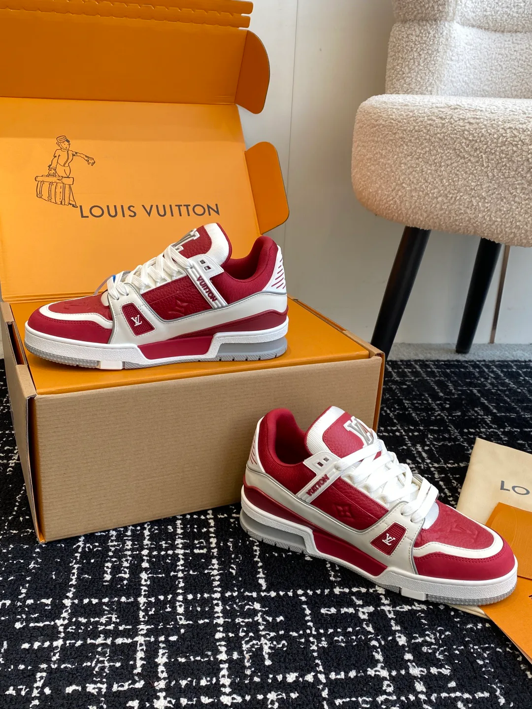 Кроссовки Женские Louis Vuitton 5790942