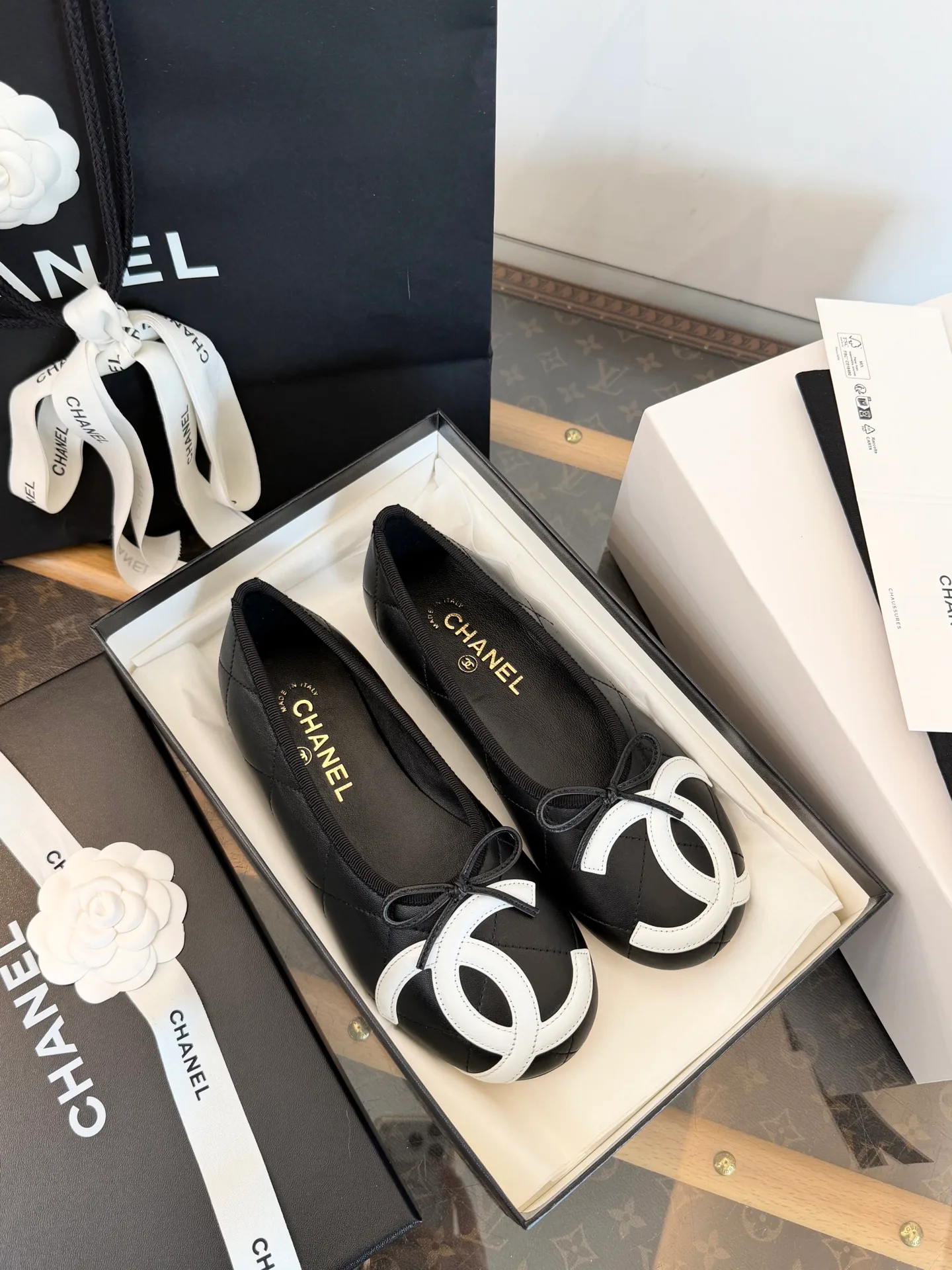 Балетки Женские Chanel 18133236