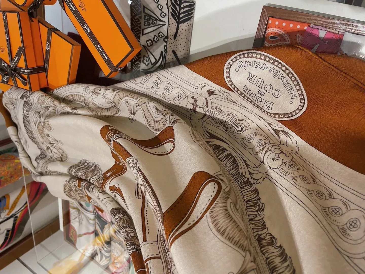 Шарфы Hermes 463811