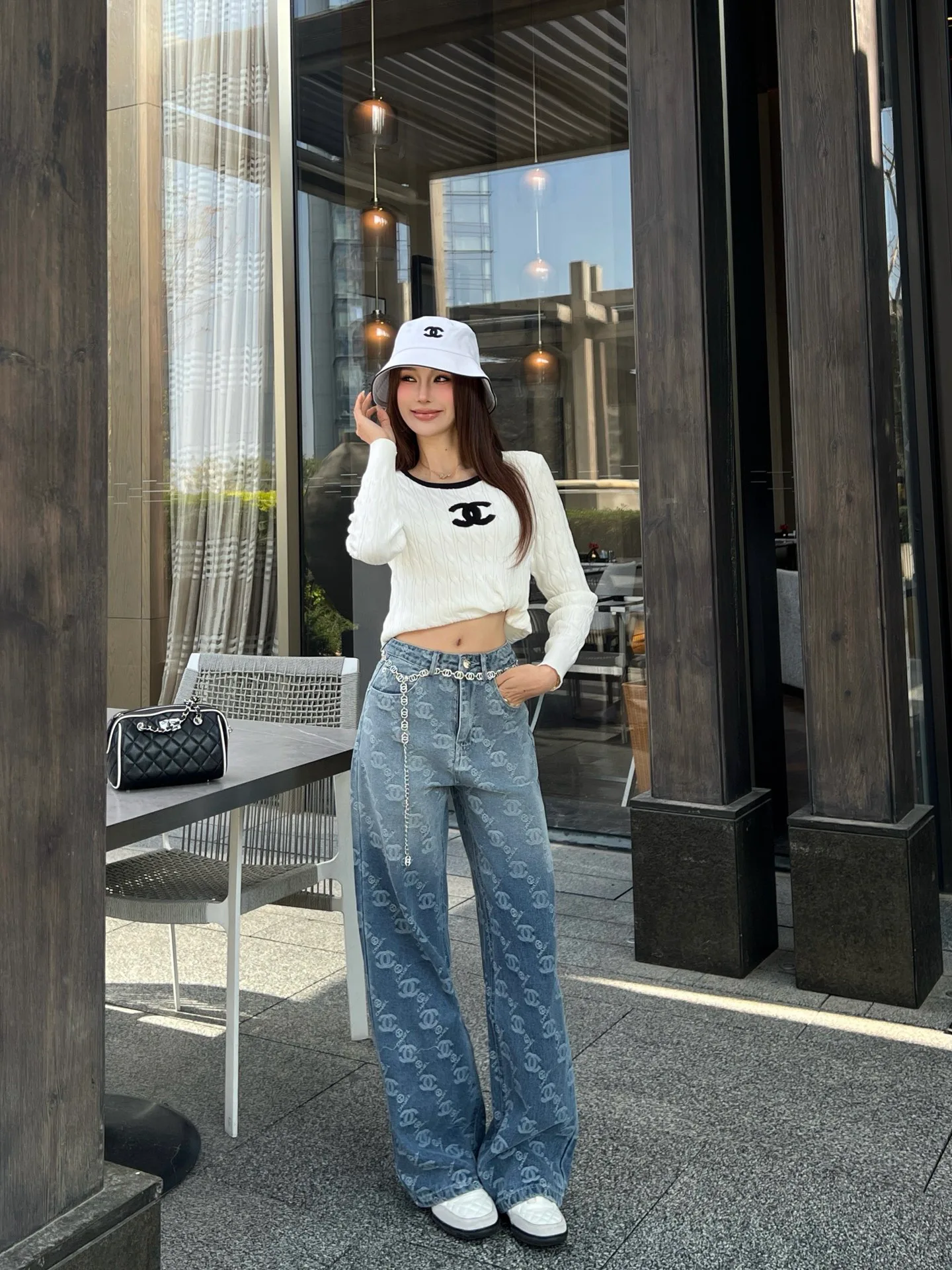 Джинсы Женские Chanel 1456259